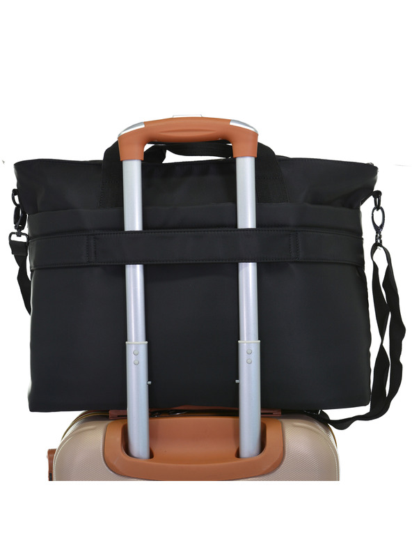 ALPINE PRO Ročna torba z ročaji in čez ramo ALPINE PRO NEWE črna