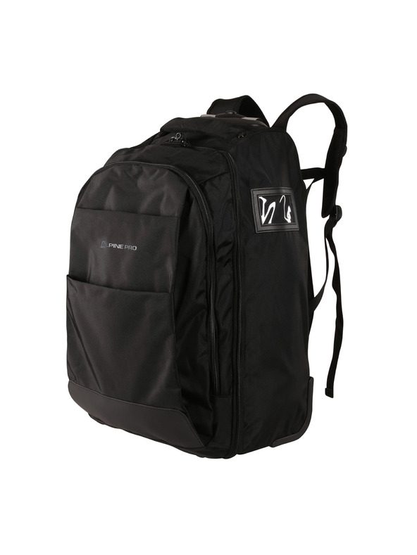 ALPINE PRO Potovalni nahrbtnik s kolesi 39x57x20 cm ALPINE PRO TRGE črna