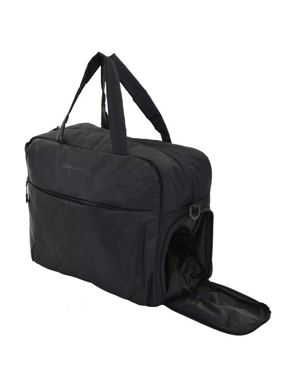 ALPINE PRO Športna torba z ročaji in čez ramo ALPINE PRO DELE črna