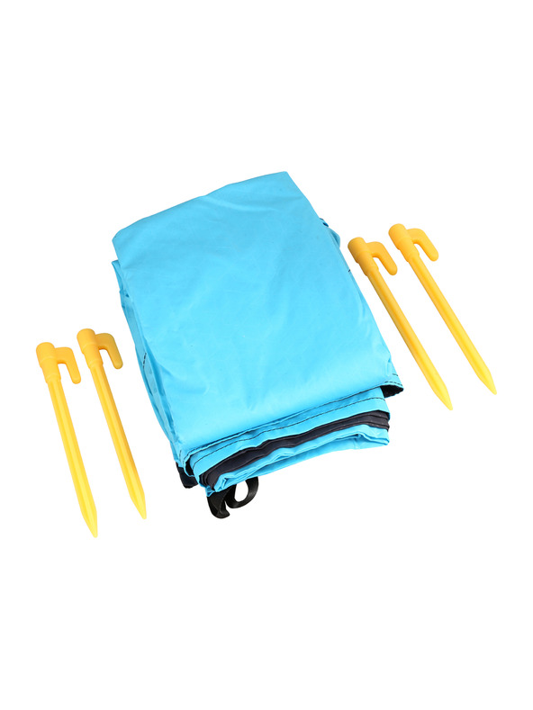 ALPINE PRO Zložljiva podloga za odejo s klini 210x145 cm ALPINE PRO DEREWE atoll