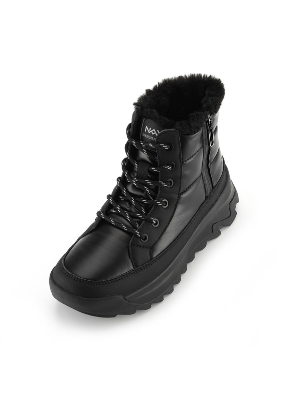 NAX Ženska zimska obutev - nax NAX OKKERA black