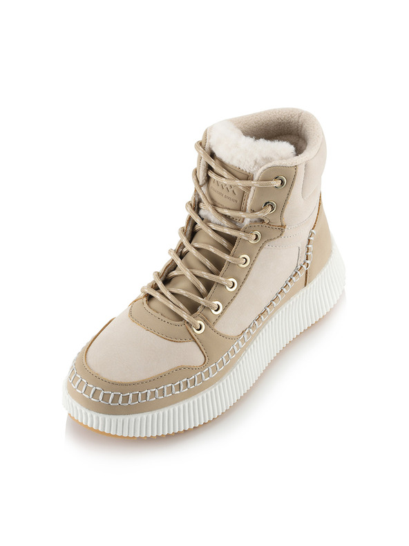 NAX Ženska zimska obutev - nax NAX LERCA white pepper