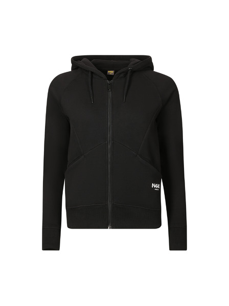 NAX Ženska bombažna jopica nax NAX JURETA black