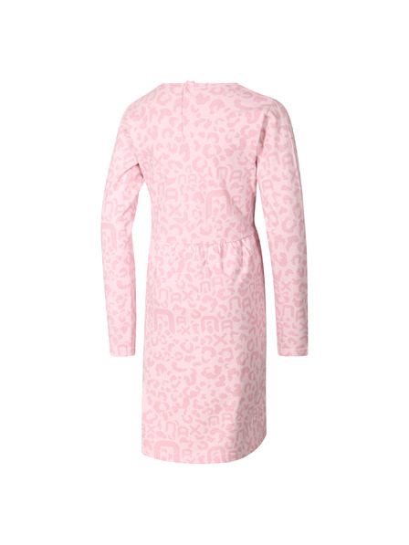 NAX Otroška bombažna obleka nax NAX WERTO light lilac