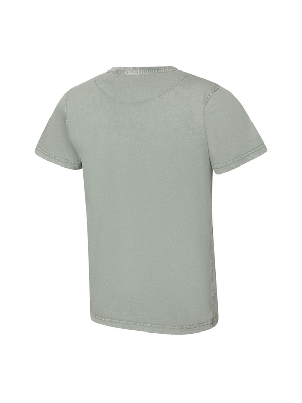 NAX Moška majica iz organske bombaževine nax NAX ASTER oil green