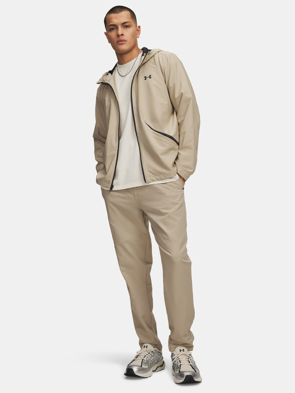 Under Armour Moške športne hlače Under Armour UA Unstoppable Tapered Pants-BRN