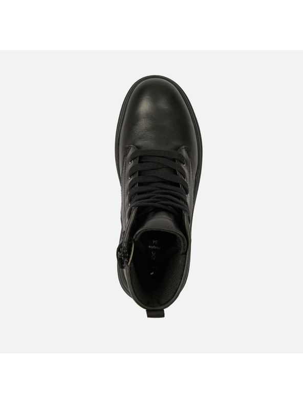 Geox Črna dekliška gležnjararska obutev Geox Phaolae Girl