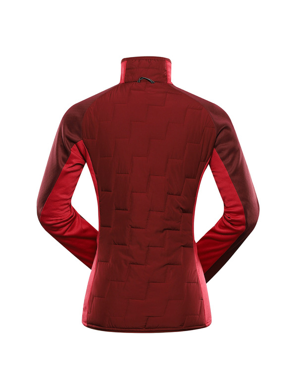 ALPINE PRO Ženska jopa z merino polnilom ALPINE PRO JORWA merlot