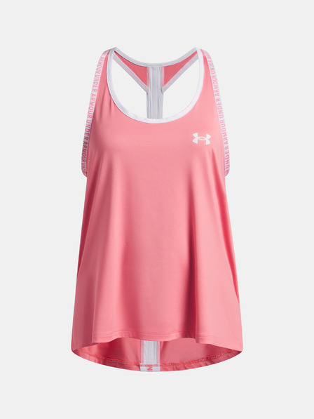 Under Armour Dekliška majica brez rokavov Under Armour Tech Knockout Tank-PNK