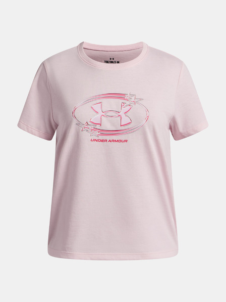 Under Armour Dekliška majica Under Armour UA G Star Logo Lockertag SS-PNK