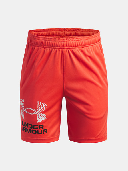Under Armour Deške kratke hlače Under Armour UA Tech Logo Shorts-RED