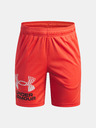 Under Armour Deške kratke hlače Under Armour UA Tech Logo Shorts-RED