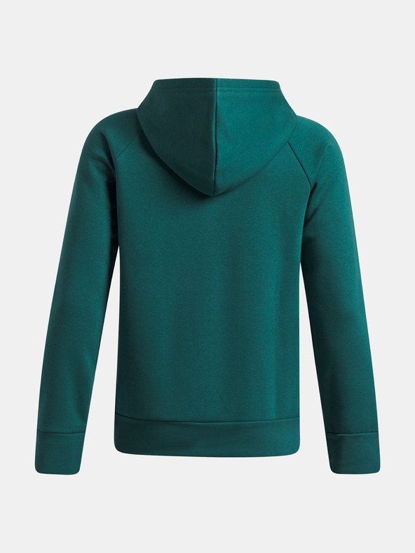 Under Armour Deški pulover  Under Armour UA Rival Fleece Hoodie-GRN