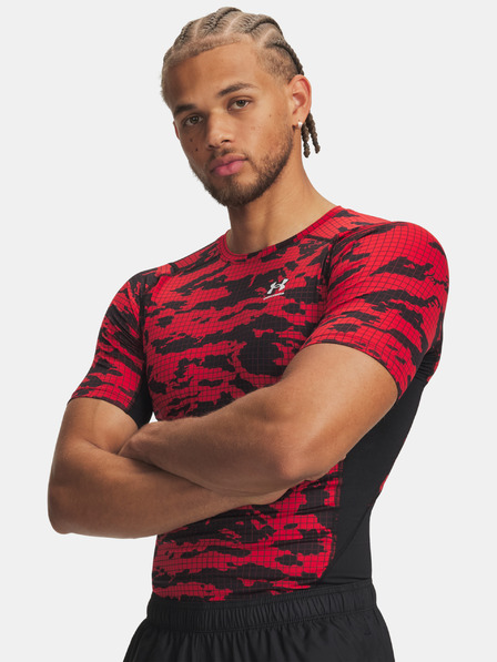 Under Armour Moška majica Under Armour UA HG Printed SS-BLK