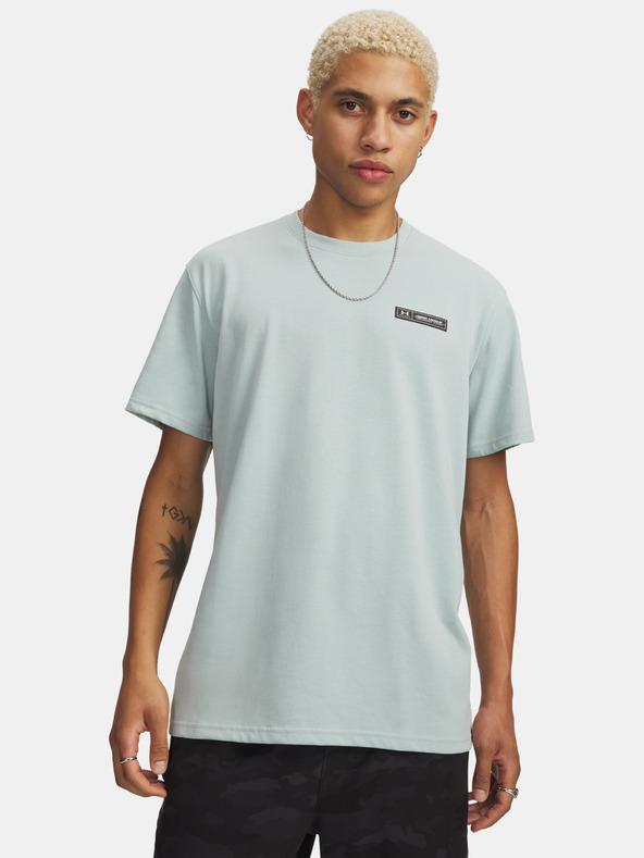 Under Armour Moška majica Under Armour UA HW ARMOUR LABEL SS-BLU