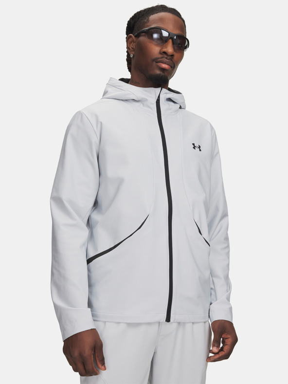 Under Armour Moška jakna  Under Armour UA Unstoppable Woven Jacket-GRY