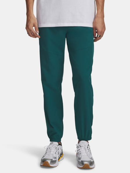 Under Armour Moške spodnji del trenirke Under Armour UA Vibe Woven Jogger-GRN