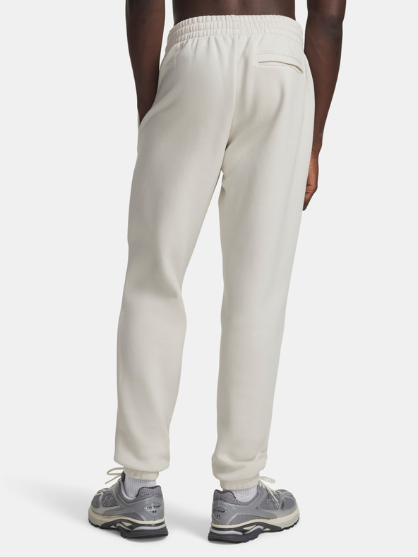 Under Armour Moške spodnji del trenirke Under Armour UA Icon Fleece Jogger-WHT