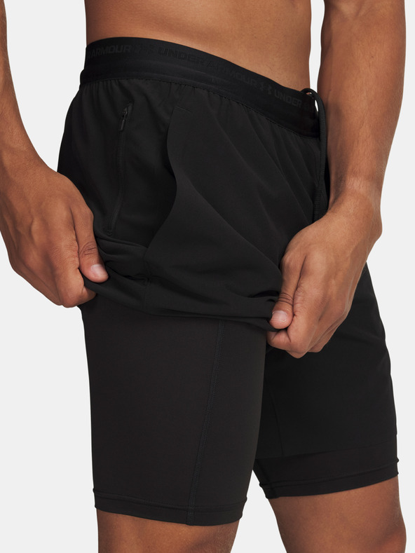 Under Armour Moške kratke hlače Under Armour UA Vanish Elite 2in1 Short-BLK