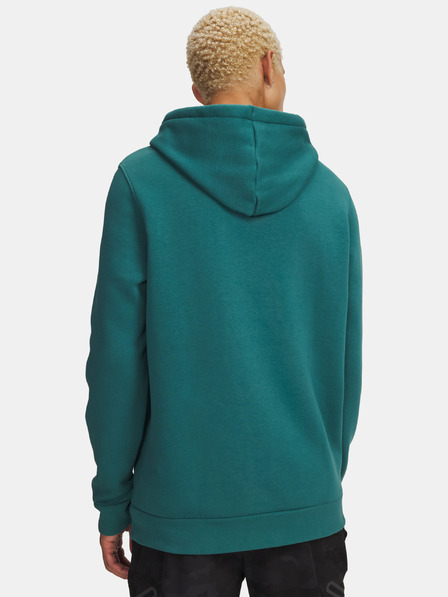 Under Armour Moški pulover  Under Armour UA Icon Fleece Hoodie-GRN