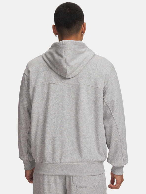 Under Armour Moški pulover  Under Armour UA Rival LW FZ-GRY