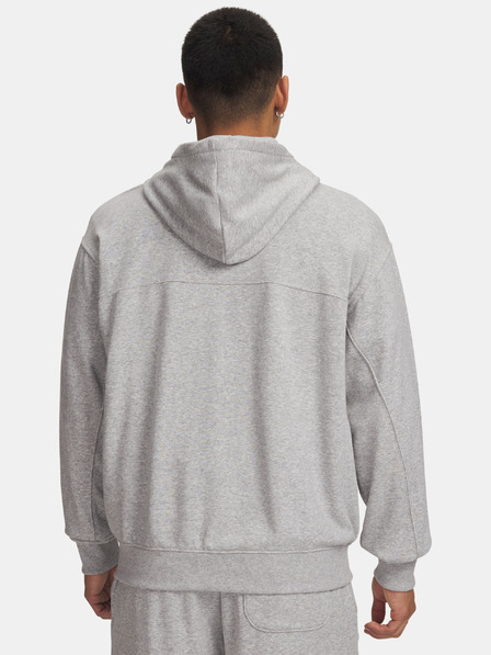 Under Armour Moški pulover  Under Armour UA Rival LW FZ-GRY