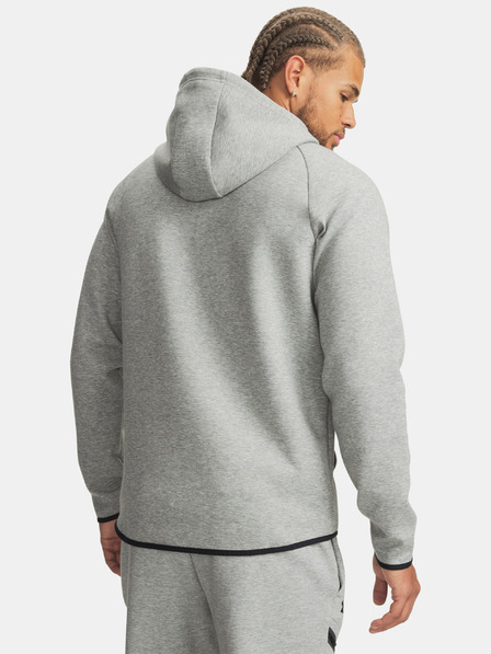 Under Armour Moški pulover  Under Armour UA Unstoppable Flc FZ HD EU-GRY