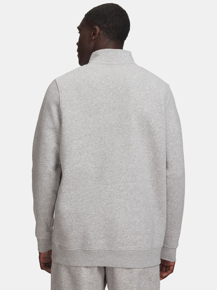 Under Armour Moški pulover  Under Armour UA Icon Fleece 1/4 Zip-GRY