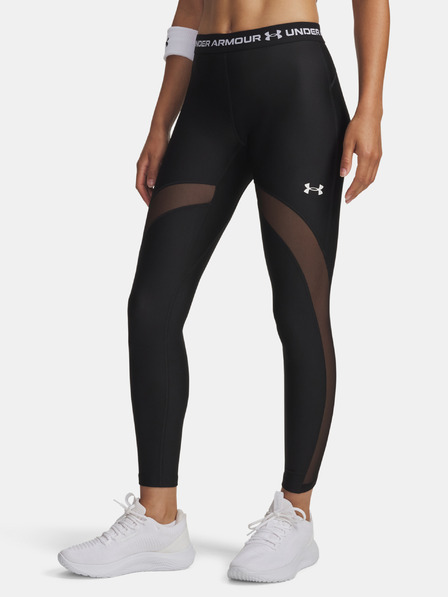 Under Armour Ženske pajkice  Under Armour HeatGear Mesh Legging-BLK