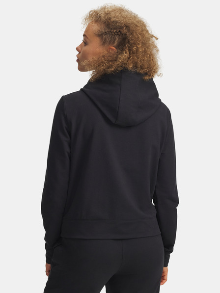 Under Armour Ženski pulover Under Armour Sport Terry Hoodie-BLK