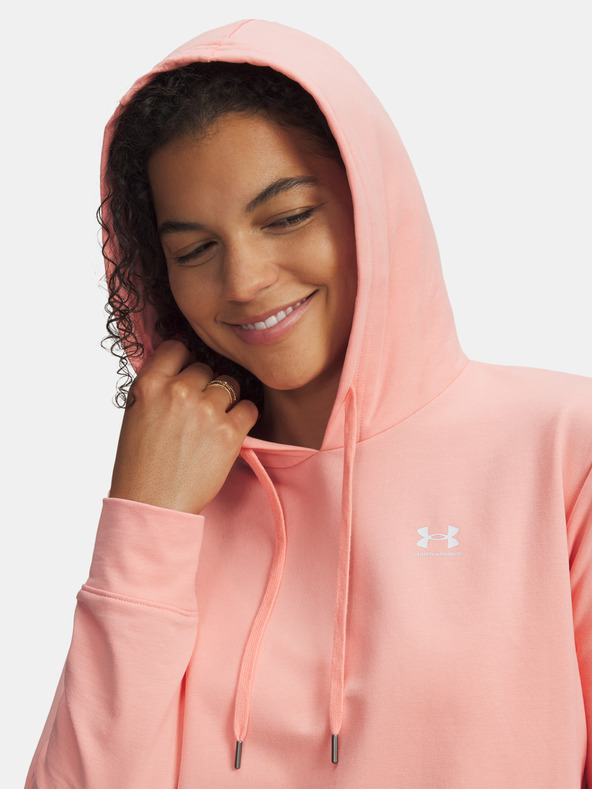 Under Armour Ženski pulover Under Armour Sport Terry Hoodie-PNK