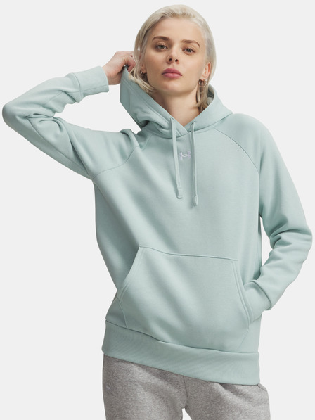 Under Armour Ženski pulover Under Armour UA Rival Fleece Hoodie-BLU
