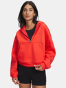 Under Armour Ženski pulover Under Armour UA Icon Fleece HZ Hoodie-RED