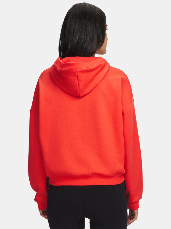 Under Armour Ženski pulover Under Armour UA Icon Fleece HZ Hoodie-RED