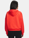 Under Armour Ženski pulover Under Armour UA Icon Fleece HZ Hoodie-RED