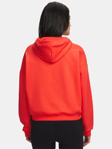 Under Armour Ženski pulover Under Armour UA Icon Fleece HZ Hoodie-RED