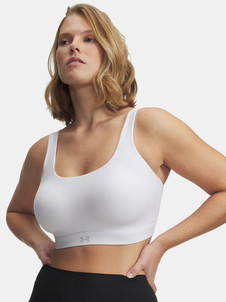 Under Armour Ženski nedrček  Under Armour UA Effortless High Bra-WHT