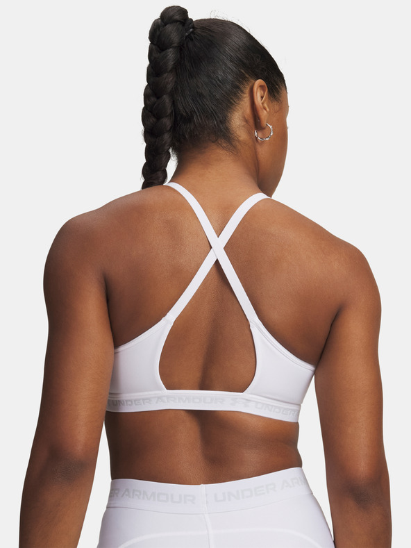 Under Armour Ženski nedrček  Under Armour UA Crossback Low Bra-WHT
