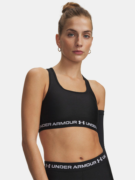 Under Armour Ženski nedrček  Under Armour Crossback Mid Bra-BLK