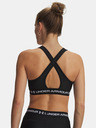 Under Armour Ženski nedrček  Under Armour Crossback Mid Bra-BLK