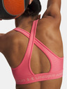 Under Armour Ženski nedrček  Under Armour Crossback Mid Bra-PNK