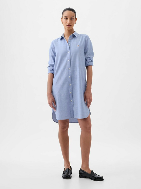 GAP Srajčna obleka z pasom Brannan Bear GAP