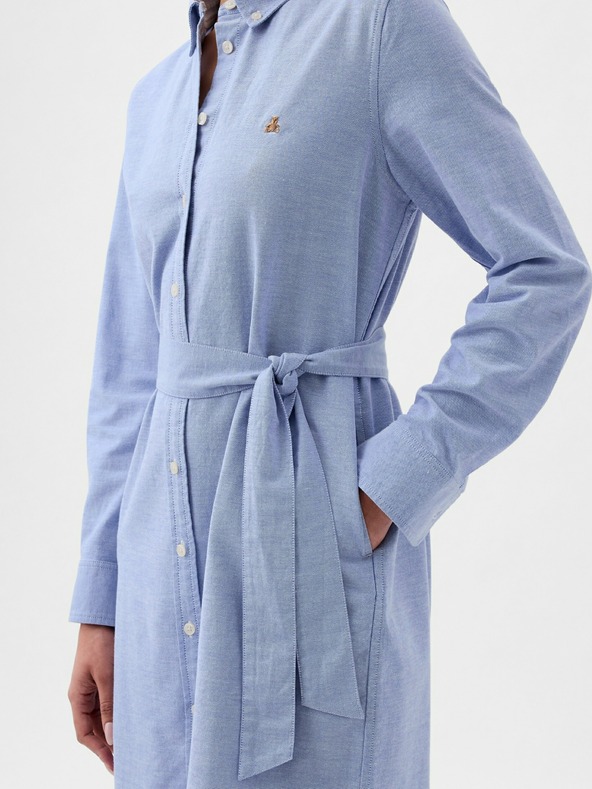 GAP Srajčna obleka z pasom Brannan Bear GAP