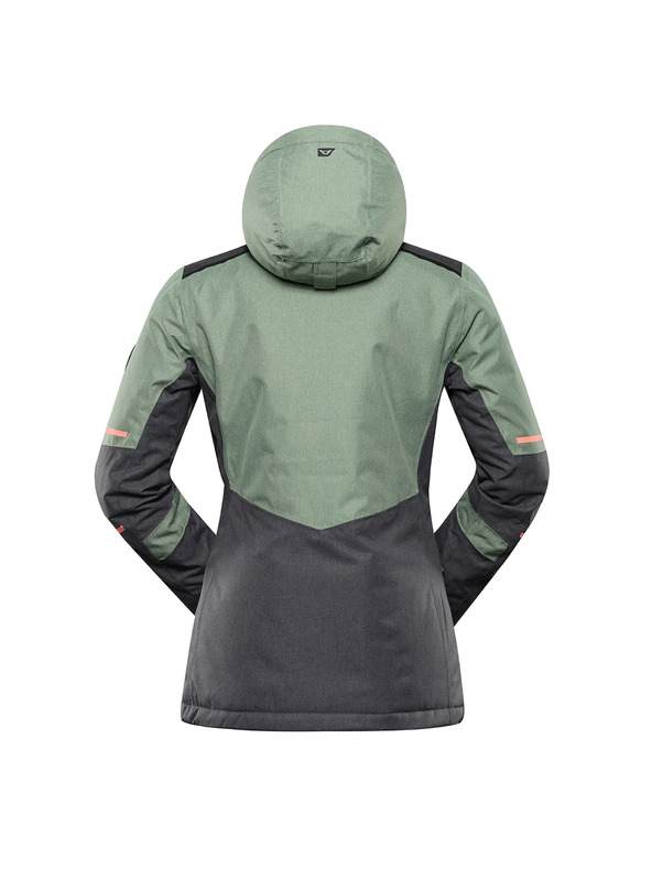 ALPINE PRO Ženska smučarska jakna z membrano ptx ALPINE PRO ZARIBA loden frost