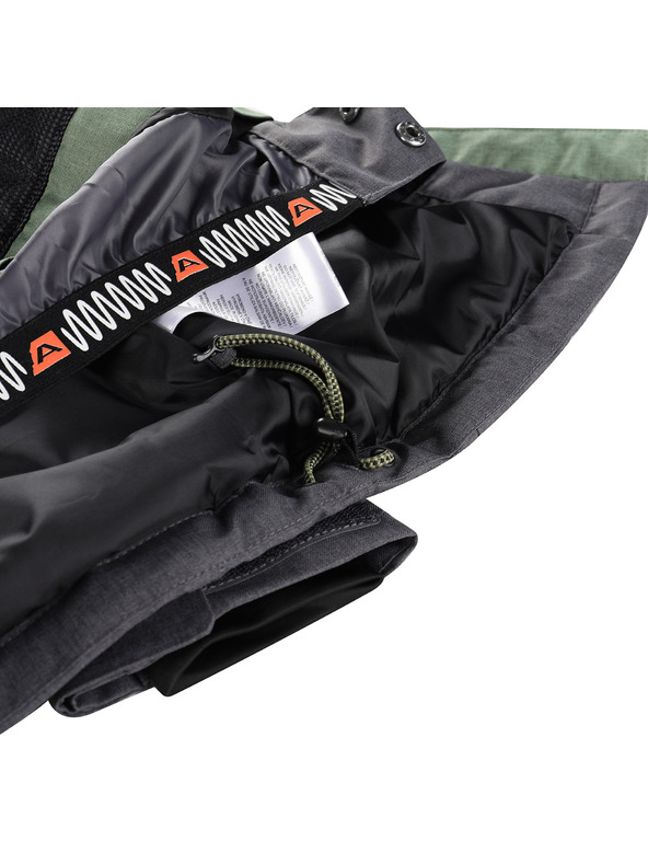 ALPINE PRO Ženska smučarska jakna z membrano ptx ALPINE PRO ZARIBA loden frost