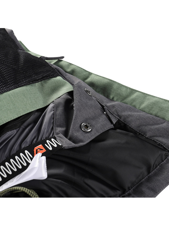 ALPINE PRO Ženska smučarska jakna z membrano ptx ALPINE PRO ZARIBA loden frost