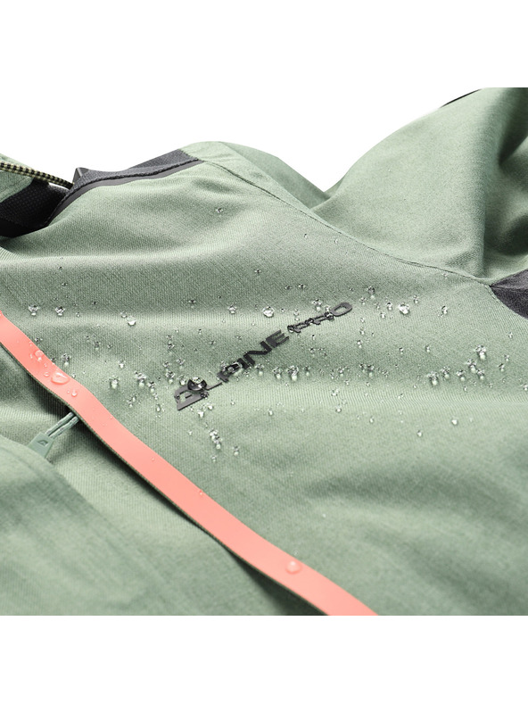 ALPINE PRO Ženska smučarska jakna z membrano ptx ALPINE PRO ZARIBA loden frost