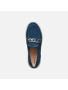 Geox Modre ženske mokasine Geox Flextride