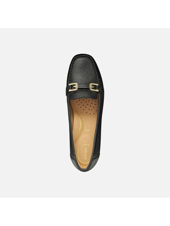 Geox Črni ženski mokasini Geox Annytah Moc