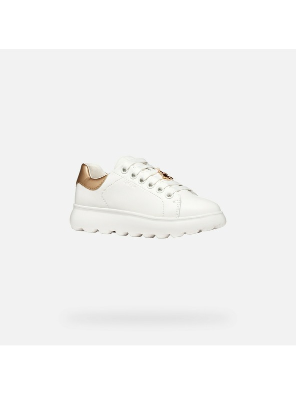 Geox Bele dekliške superge Geox Puffypop